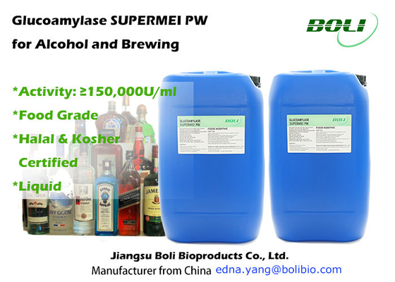 150000u/Ml glucoamilasi Supermei Pw per alcool e la saccarificazione fare di amido