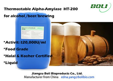Commestibile che fa l'alfa amilasi termostabile 20000 U/ml degli enzimi per birra