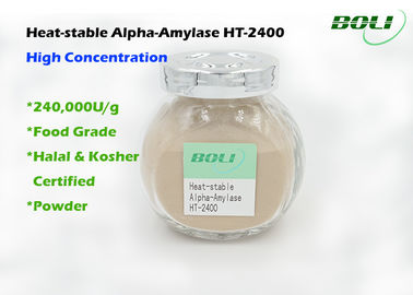 Enzima 240000 commestibile g/di U dell'alfa amilasi della polvere di alta concentrazione a basso pH