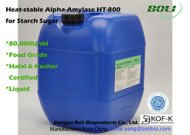 Viscosità liquida di diminuzione del GH -800 degli enzimi dell'alfa amilasi delle soluzioni gelatinose dell'amido