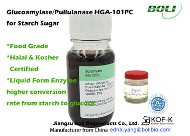 Enzima 1400B U/ml, enzimi della pullulanasi degli enzimi dello zucchero di Stach di Glucoamylase100,000U/ml con il certificato halal e cascer