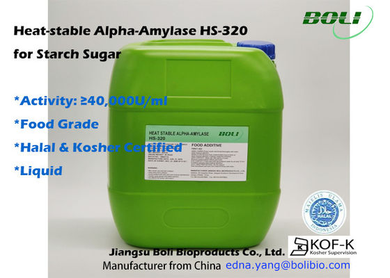 Non zucchero termostabile del Gmo Alpha Amylase Enzyme For Starch