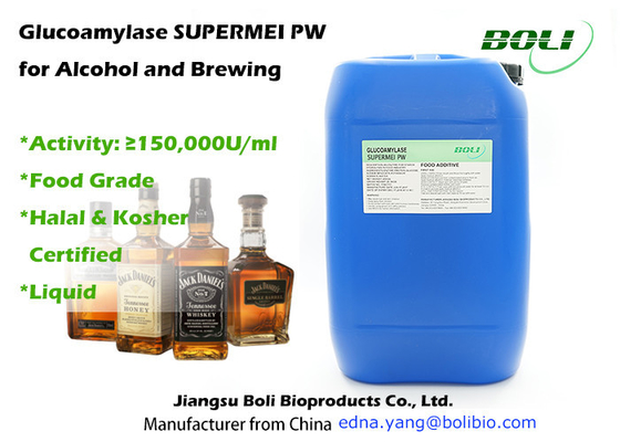 Enzima liquido Supermei Pw della glucoamilasi del commestibile per fare dell'alcool