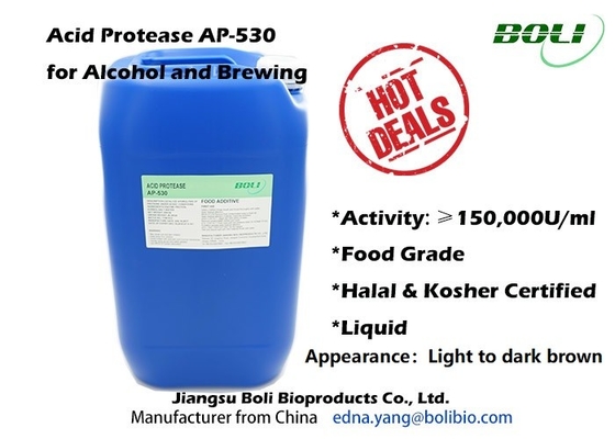 Proteasi acida che fa gli enzimi AP - 530 per alcool