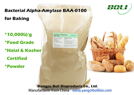 BAA-0100 Alpha Amylase Baking Enzymes batterica 10000U/G in alimento