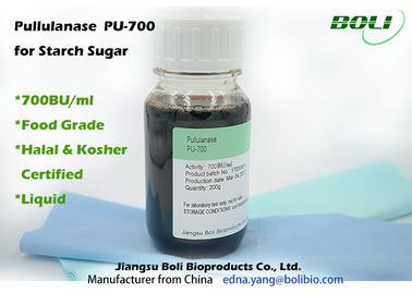 700 BU/ml del commestibile della pullulanasi di alta concentrazione liquida marrone chiaro degli enzimi