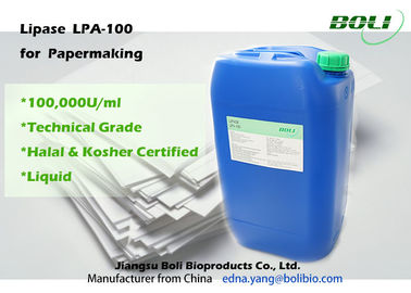 Enzima liquido 100000 U/ml della lipasi di fabbricazione della carta di alta concentrazione ad alta attività