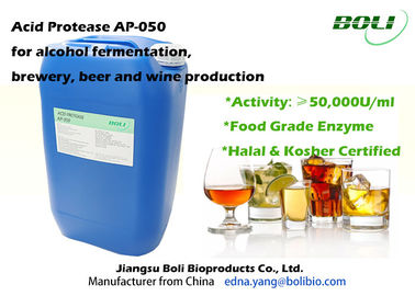 Proteasi acida liquida degli enzimi proteolitici, enzimi nel fare per la fermentazione dell'alcool