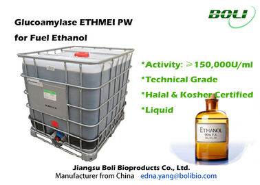 Enzima liquido dell'amiloglucosidasi di elevata purezza, enzimi biologici per industria dell'etanolo del combustibile