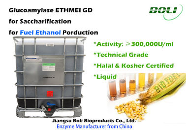 300.000 U/ml di enzimi GD della glucoamilasi dai substrati dell'amido negli zuccheri fermentabili per etanolo