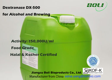 50000U / Enzimi fare della dextranasi DX -500 liquido di ml per utilizzazione alimentare