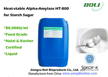 Alfa amilasi termostabile HT-800 degli enzimi di liquefazione di BOLI per fermentazione dello zucchero dell'amido