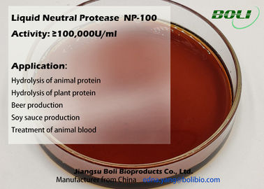 100000 U/ml di enzimi liquidi, attività neutrale della stalla della proteasi di bacillus subtilis