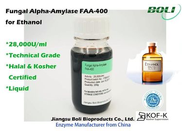 Alfa amilasi fungosa liquida FAA - 400, enzimi biologici per l'etanolo di produzione