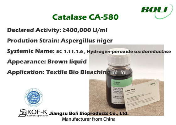 Enzima industriale della catalasi di dosaggio basso per bio- candeggio del tessuto