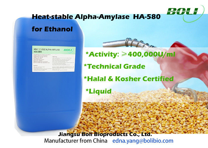 Enzima tecnico dell'etanolo del grado di elevata purezza, enzima di liquefazione di 400000 U/ml