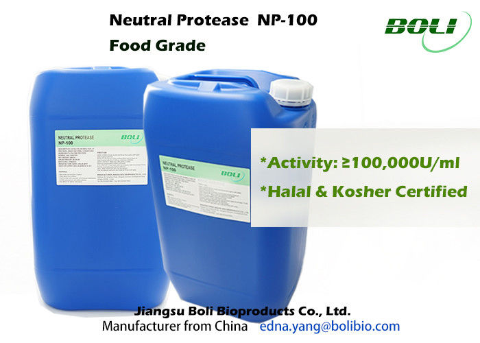 Stabilità liquida pura commerciale OMG non 100000 U/ml di Rubust degli enzimi proteolitici